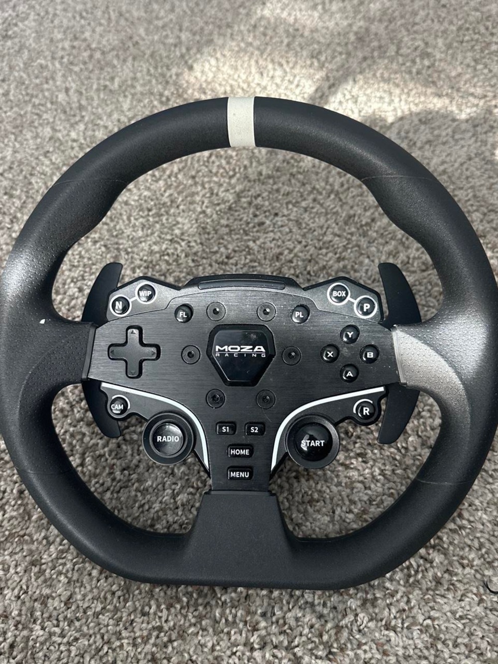 MOZA Racing Black VR/Sim Steering Wheel Controller